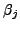 $\beta_j$